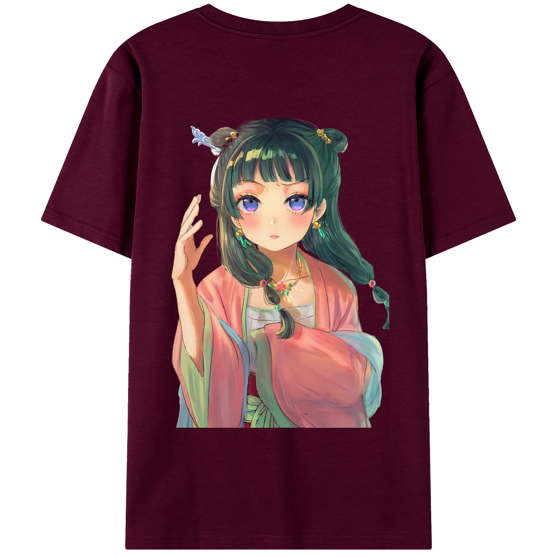 （画像用） 薬屋のひとりごと The Apothecary Diaries レディース半袖Tシャツ(バックプリント)